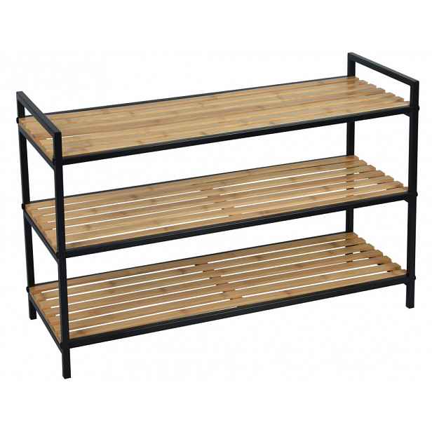 Botník se 3 policemi Fargo, bambus