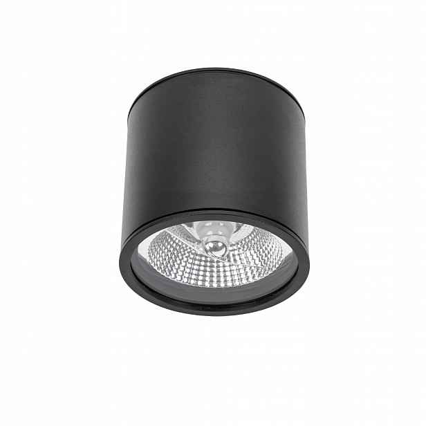 Černé kulaté stropní svítidlo AR111 Chloe SLIP005032 Spectrum