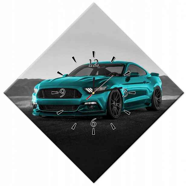 Hodiny 56x56 Ford Mustang Auto Usa