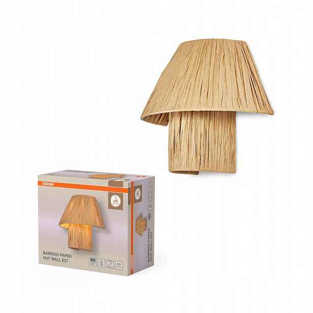 Nástěnná lampa Svítidlo E27 Dekorativní bambus Hnědá Decor Osram