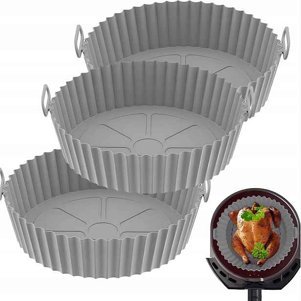 Silikonová Forma Do Fritézy Air Fryer Do Fritézy Organizér Pohotovostí Philips x3