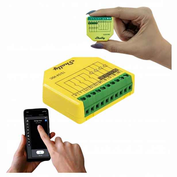 Ovladač pro Led pásky Shelly Plus Rgbw Pm WiFi/Bluetooth
