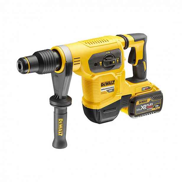DeWALT - 54V AKU kombinované kladivo SDS Max, 2x aku 9,0 Ah FLEXVOLT, nabíječka DCH481X2