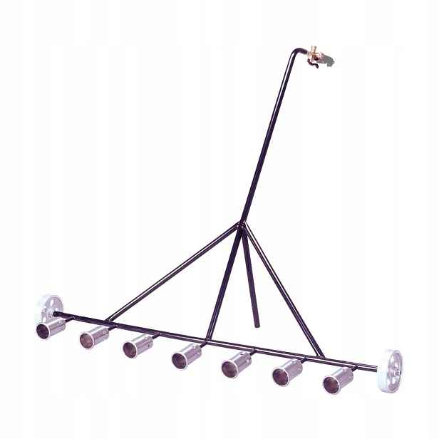 Koma Sedmivodičový hořák fi50 W7 Hadice 10 m Plynový reduktor M50V/ST