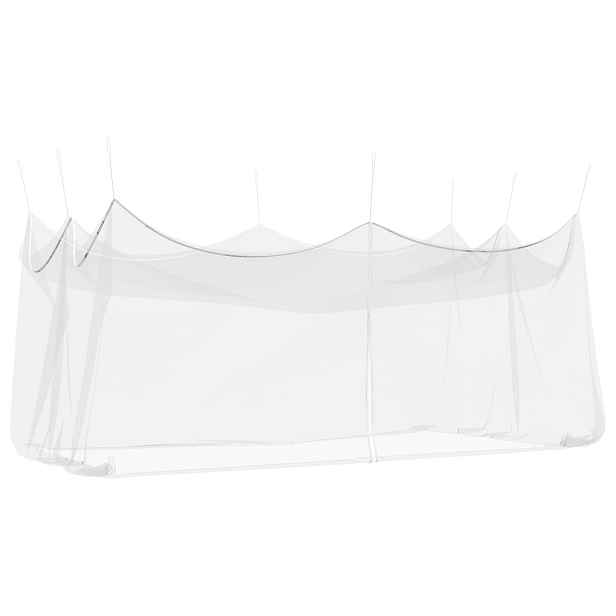vidaXL Zahradní moskytiéra 220 mesh Bílá 3 x 6 x 2,5 m Polyester