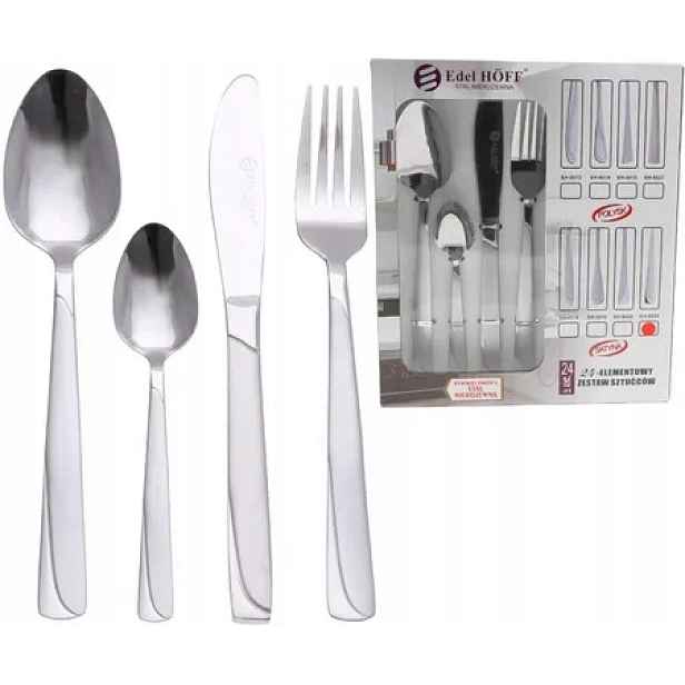 Sada příborů 24 ks Edel Hoff Elegance Premium