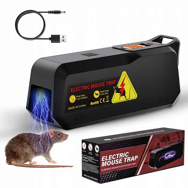 Elektronická Past Na Potkany Pro Použití V Interiéru, 1800 V, V Domácnosti