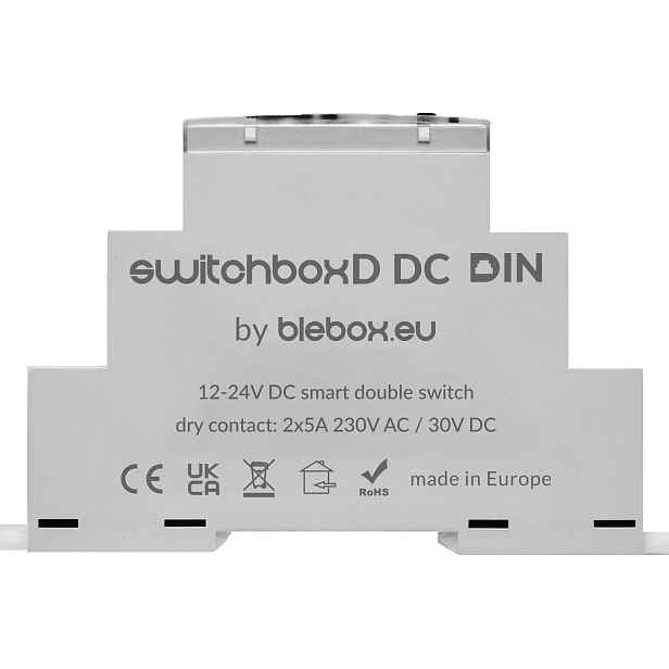 Reléový Modul Switchboxd DC Din Blebox Wi-fi