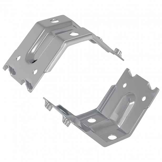 vidaXL Držák 2 Zinkovaný 106 x 55 x 1,5mm Ocel