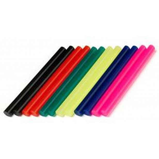 DREMEL - Tavné tyčinky, barevné, nízkoteplotní, průměr 7 mm, 12 ks 2615GG05JA
