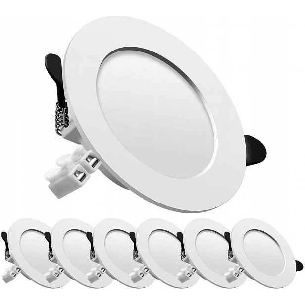 Led podomítkové stropní svítidlo 7W 6000K Neutrální bílá 20 kusů