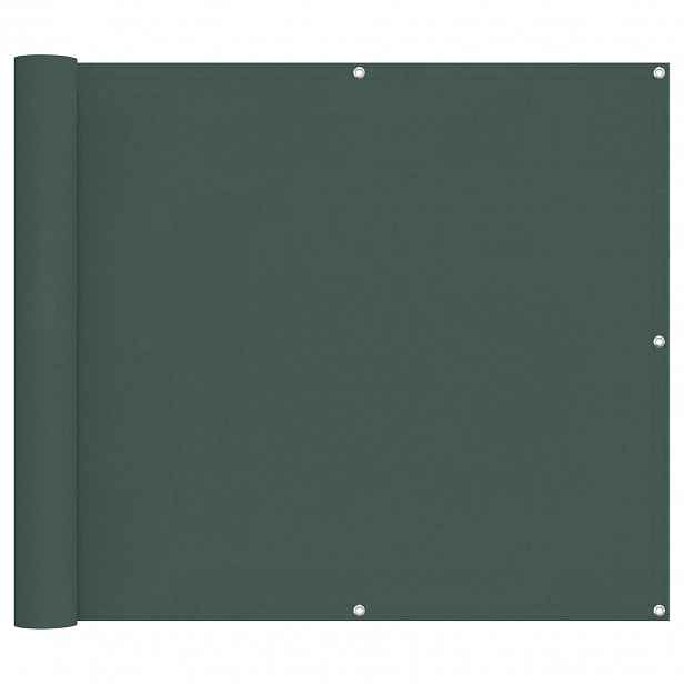 vidaXL Balkonová clona Obdélníkový 90 x 200 cm PU potažený oxford alu