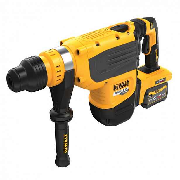 DeWALT - 54V AKU kombinované kladivo SDS Max, 2x aku 9,0 Ah FLEXVOLT, nabíječka DCH735X2
