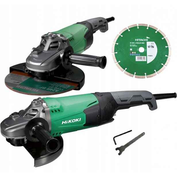 Úhlová bruska Hikoki 2200W G23SW2W7Z Kotouč