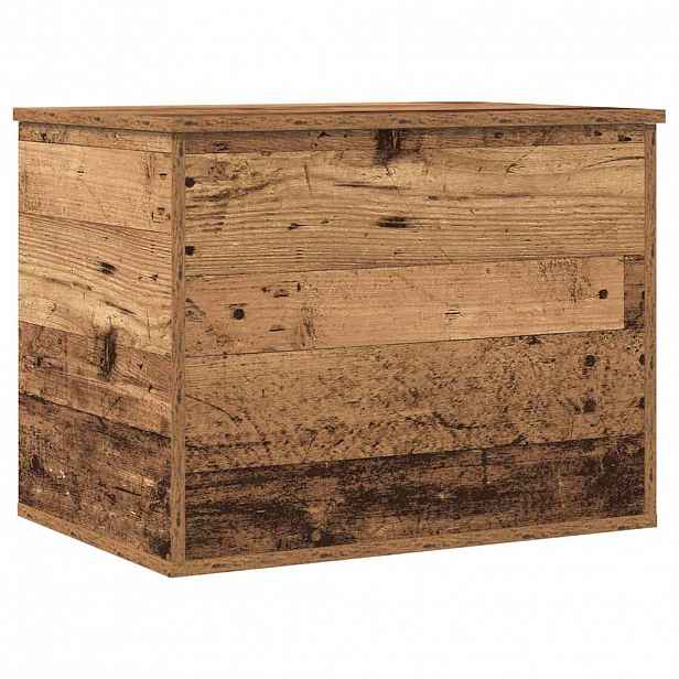 vidaXL Úložná krabice Staré dřevo 60 x 42 x 46 cm Kompozitní dřevo