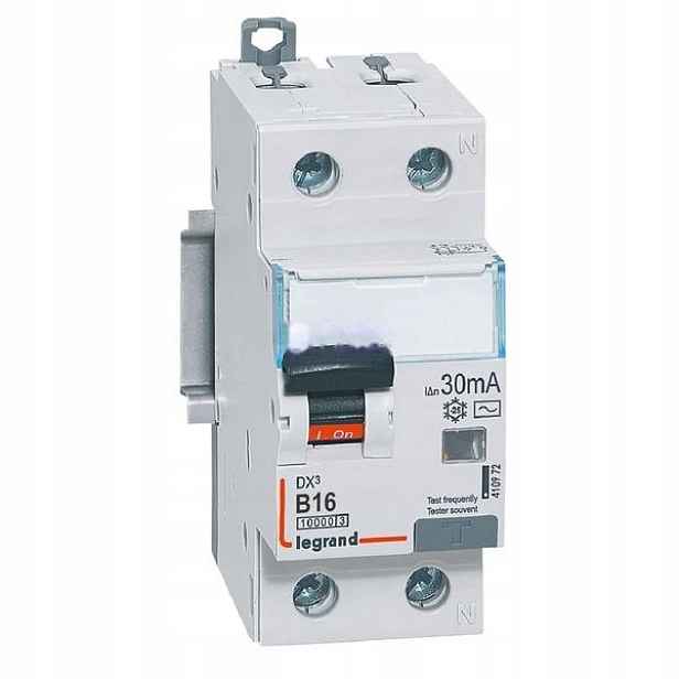 Legrand Rcbo DX3 1P+N B16 30mA 10kA 410972