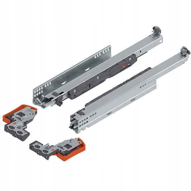 Vedení spodní montáže Blum 350 mm Blumotion plný výsuv 40 kg