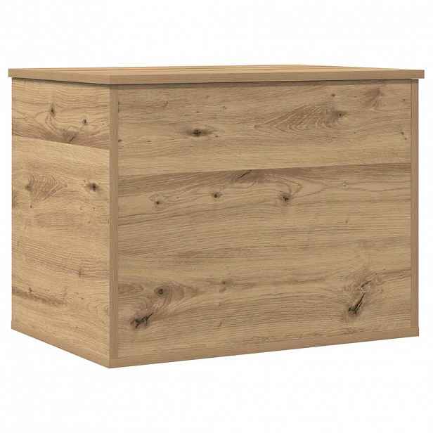 vidaXL Úložná krabice dub artisan 60 x 42 x 46 cm Kompozitní dřevo