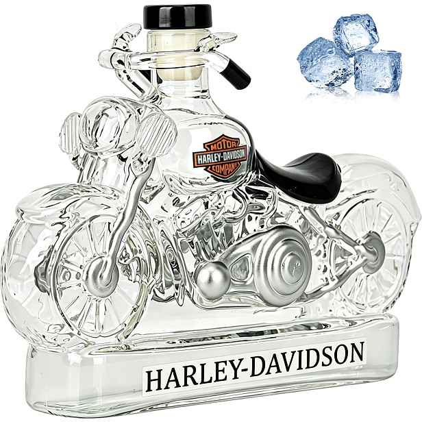 Karafa na whisky a likérovou vodu Motocykl 350 ml Skleněná láhev jako Dárek