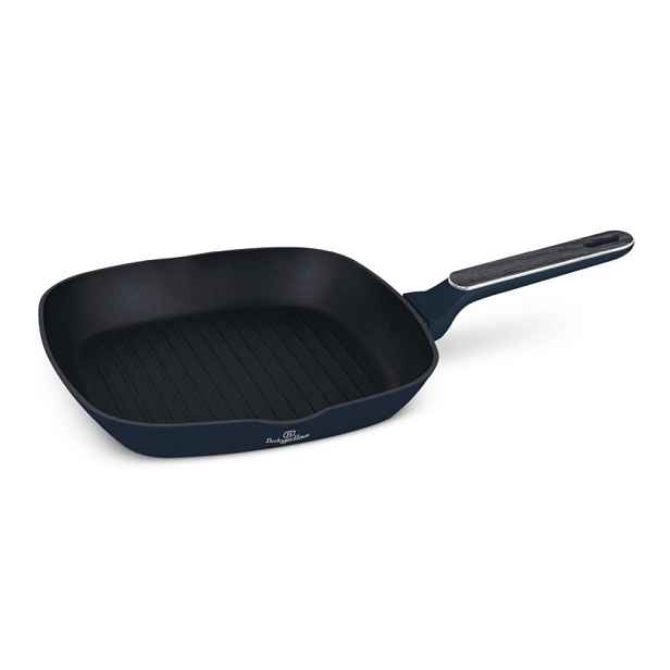 BERLINGERHAUS Pánev grilovací s titanovým povrchem 28 cm Deep Sea Collection BH-8373