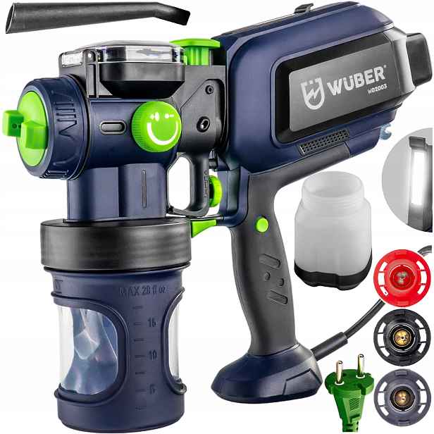 Malířská pistole Wuber 550 W 1,20 l elektrická