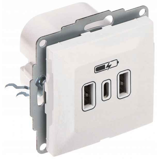 Nabíjecí Zásuvka SANTRA/4108-10/EPN Usb 5 V DC 3.4 A Elektro-Plast