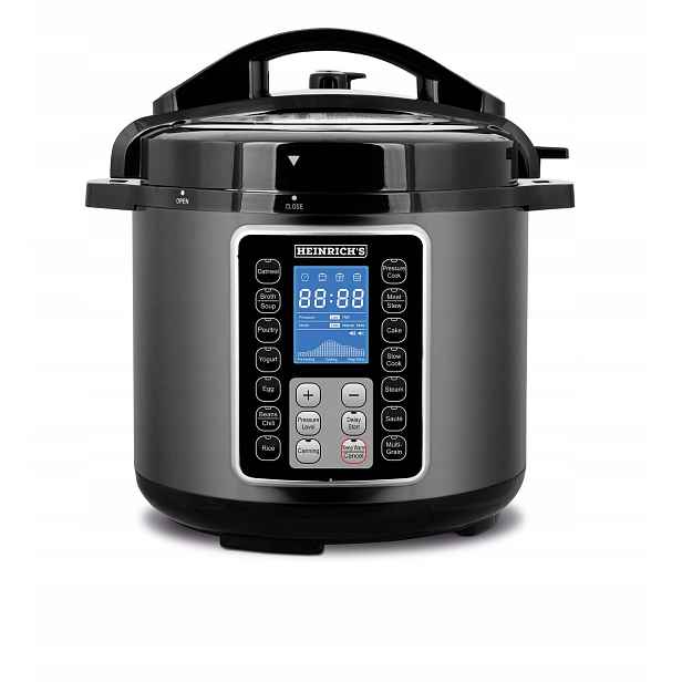 Tlakový Hrnec Multicooker Parní Hrnec Kombiwar 10 Funkcí 6 L 1000 W