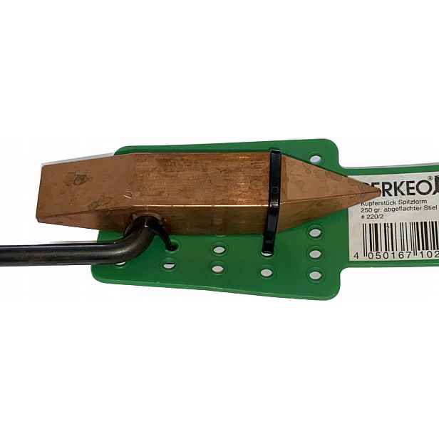 Hrot pro páječku, měděný, špičatý tvar 250 g Perkeo 220/2