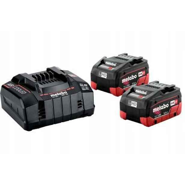 Metabo Akumulátorový Set 18V 5,5Ah Lihd x2 Nabíječka