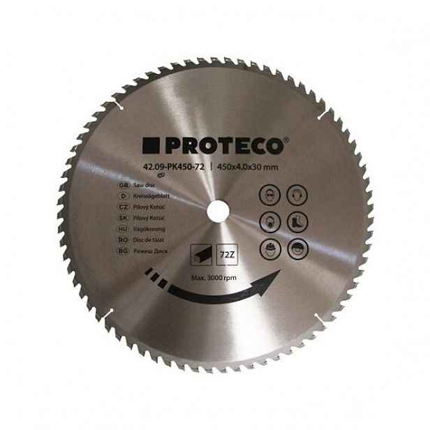 Proteco pilový kotouč 450*4,0*30mm 72 Wz Hm