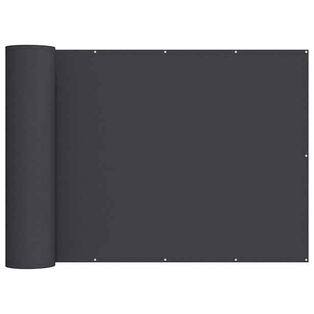 vidaXL Zástěna na balkon 180 x 800 cm Látka s PU povrchovou úpravou