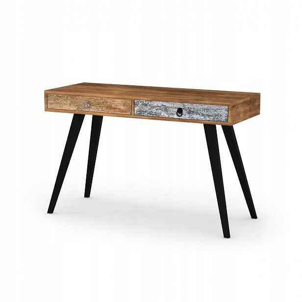 Konzole do obývacího pokoje, ložnice, vintage loft, 120 x 36 cm