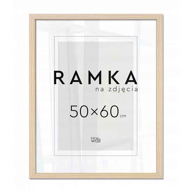 Rámeček Na Fotografie 50x60 Rámečky Na Fotografie Foto plakát 60x50 hnědý buk