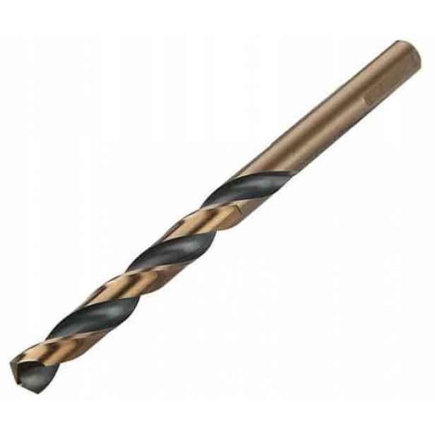Tolsen Vrták do kovu 9,5 mm HSS-130° 5 ks B&g Černo-zlatý