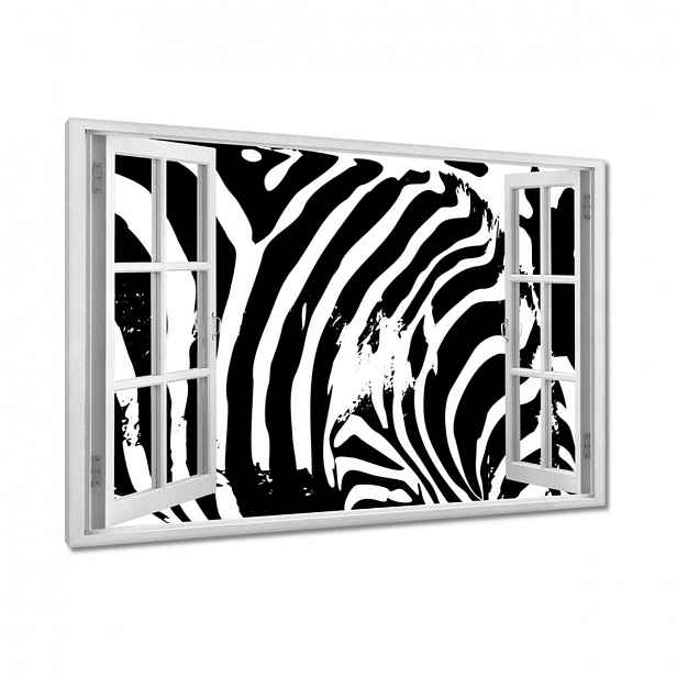 Obrazy 90x60 Zebra Pruhy Zvířátka
