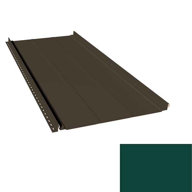 Krytina plechová LINEDEK 485 Rib SP 25 LESK RAL6005 zelená