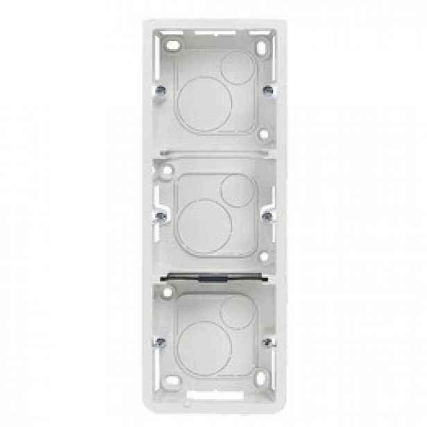 Vertikální nástěnná krabice 3x2 moduly 40 mm Legrand 080283
