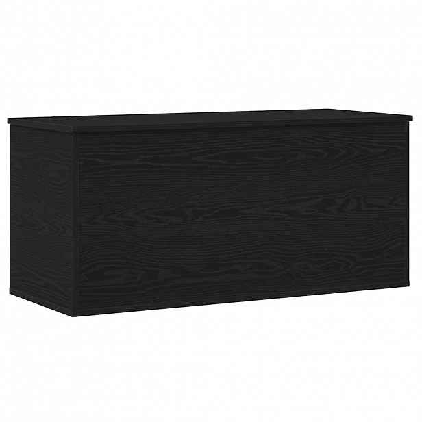 vidaXL Úložná krabice Černý dub 100 x 42 x 46 cm Kompozitní dřevo