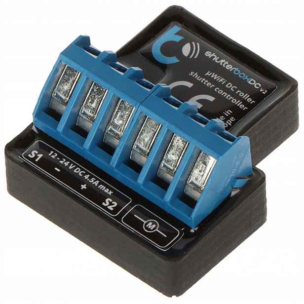 Inteligentní Ovladač Rolet SHUTTERBOX-DC-V2/BLEBOX Wi-Fi, 12 24 V DC