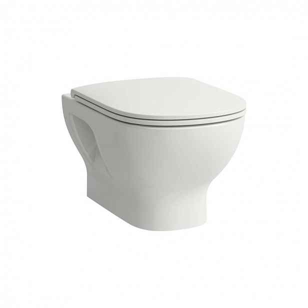 Laufen Lua - Závěsné WC, Rimless, LCC, bílá H8200814000001