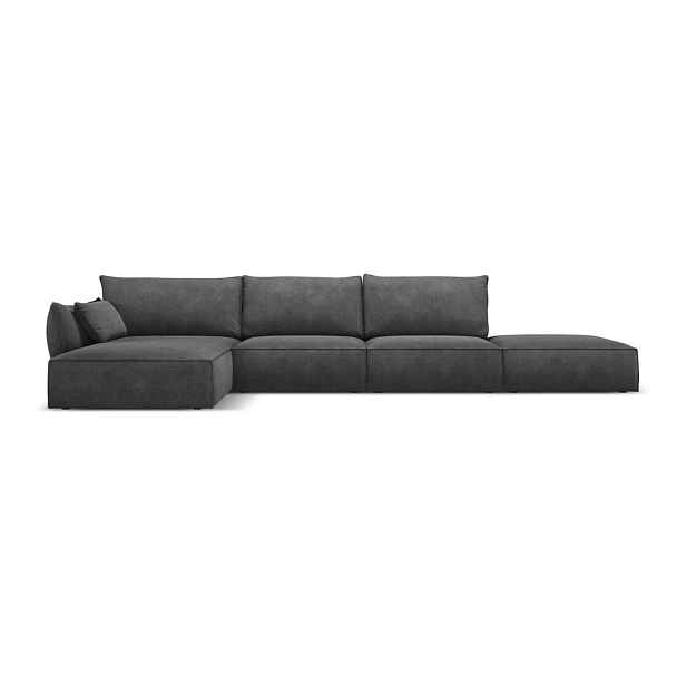 Šedá rohová pohovka (levý roh) Vanda – Mazzini Sofas