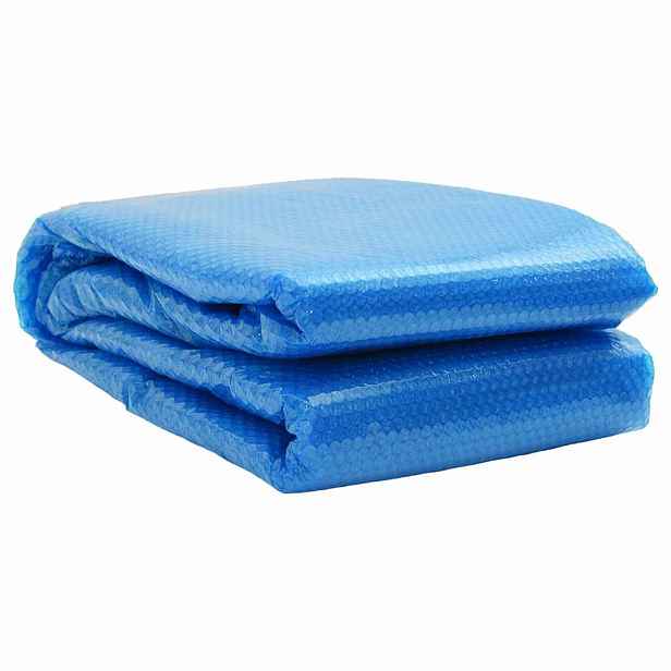 vidaXL Obdélníkový kryt na bazén 500 x 300 cm PE modrý