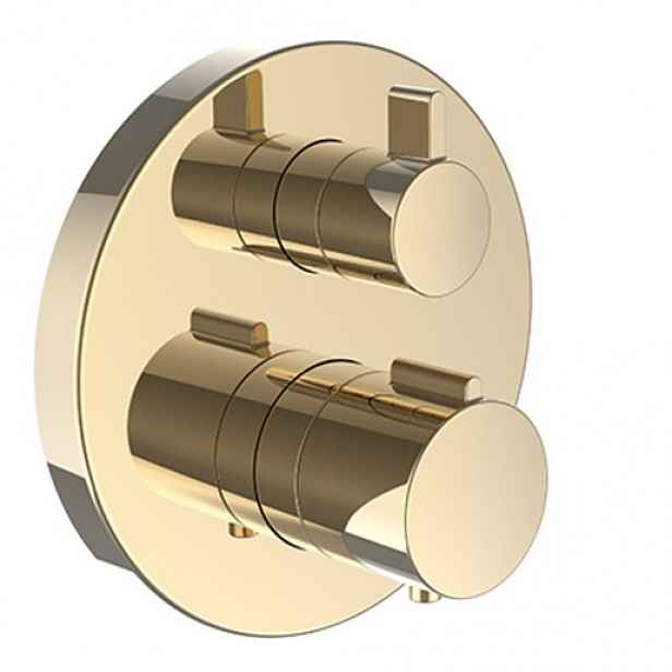 Laufen THERM podomítková vanová baterie kov zlatá lesk HF905475463000