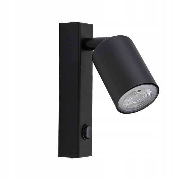 Pohyblivé nástěnné svítidlo s vypínačem Nex Black 11364 Tk Lighting