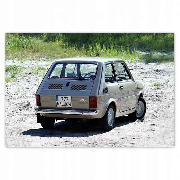 Fototapety 200x135 Batole Fiat 126p Miminko