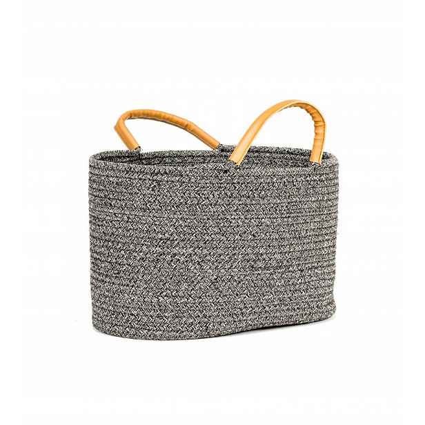 Koš Obal Na Květináč Cotton Oval L 40X27X25CM Meven Home&garden