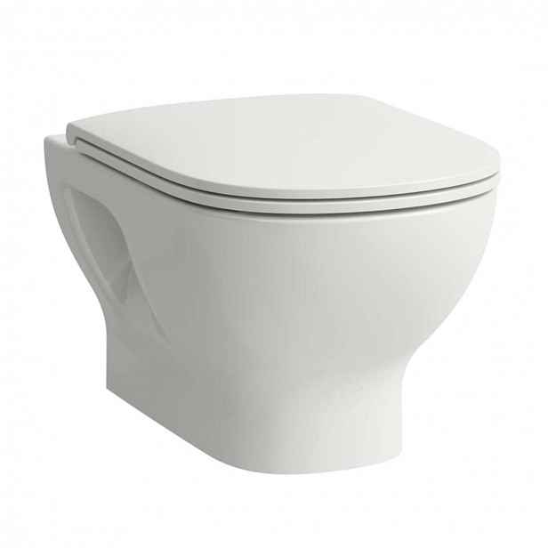 Laufen Lua - Závěsné WC, Rimless, bílá H8200810000001