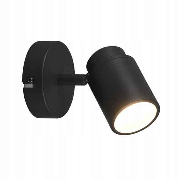 Nástěnná koupelnová lampa Trio, černá