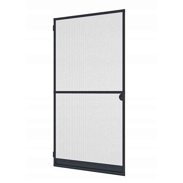 Ochrana dveří před hmyzem Windhager 03903 100 x 210 cm, šedý rámeček