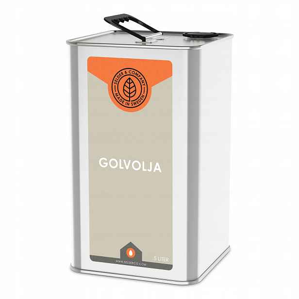 Selder Golvolja 5L Eko Lněný olej na podlahy Švédská formule Premium